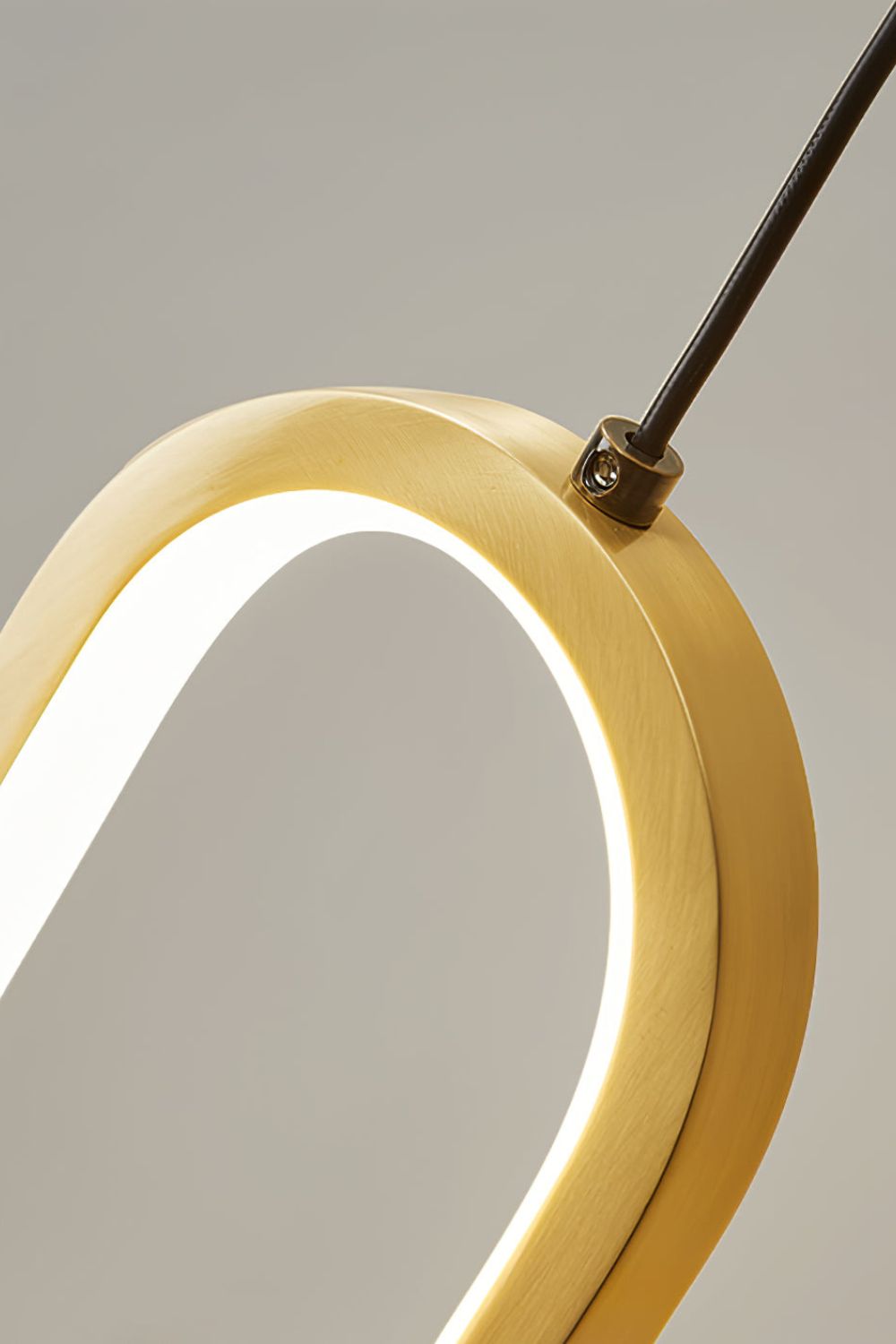 Oval LED Brass Wall Lamp - SamuLighting