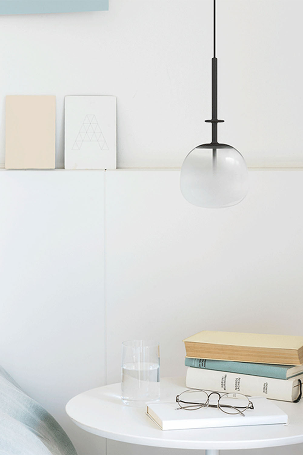 Oval Crystal Pendant Light