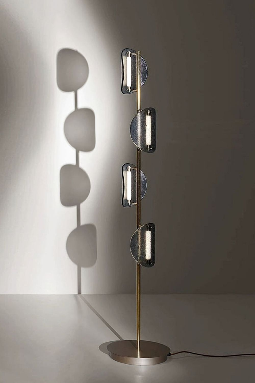 Paolo Castelli Manta Amber Floor Lamp