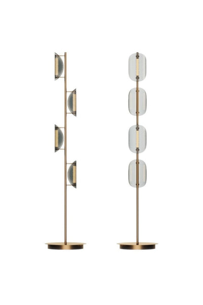 Paolo Castelli Manta Amber Floor Lamp