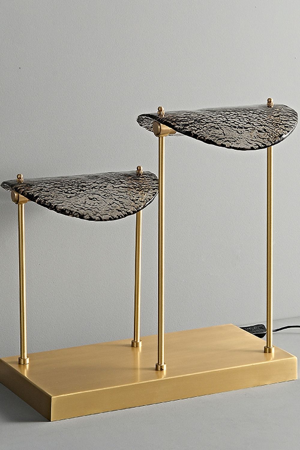 Paolo Castelli Manta Smoked Table Lamps