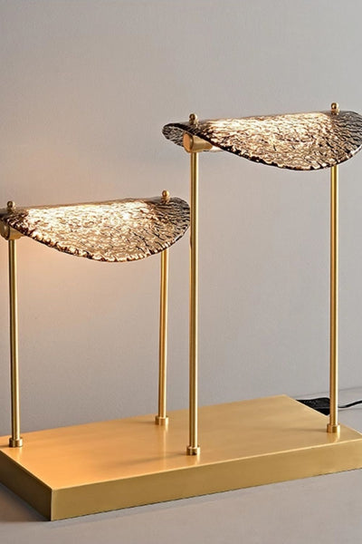 Paolo Castelli Manta Smoked Table Lamps