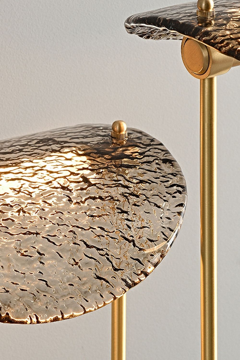 Paolo Castelli Manta Smoked Table Lamps