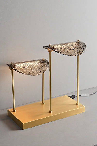 Paolo Castelli Manta Smoked Table Lamps