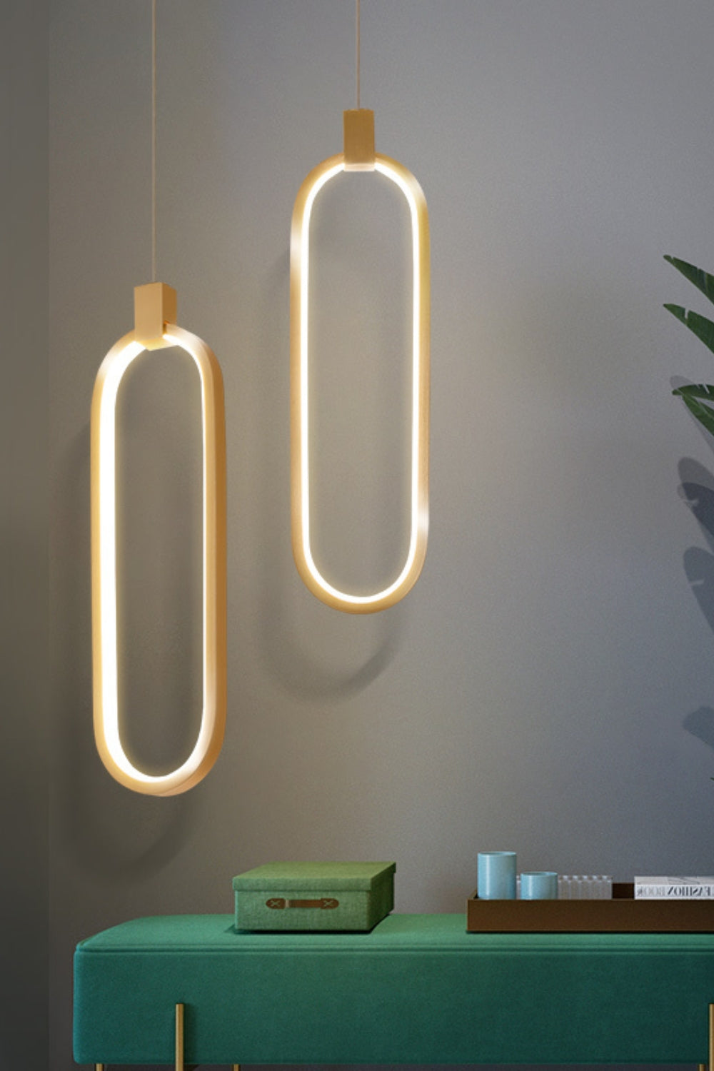 Paperclip LED Pendant Light - SamuLighting