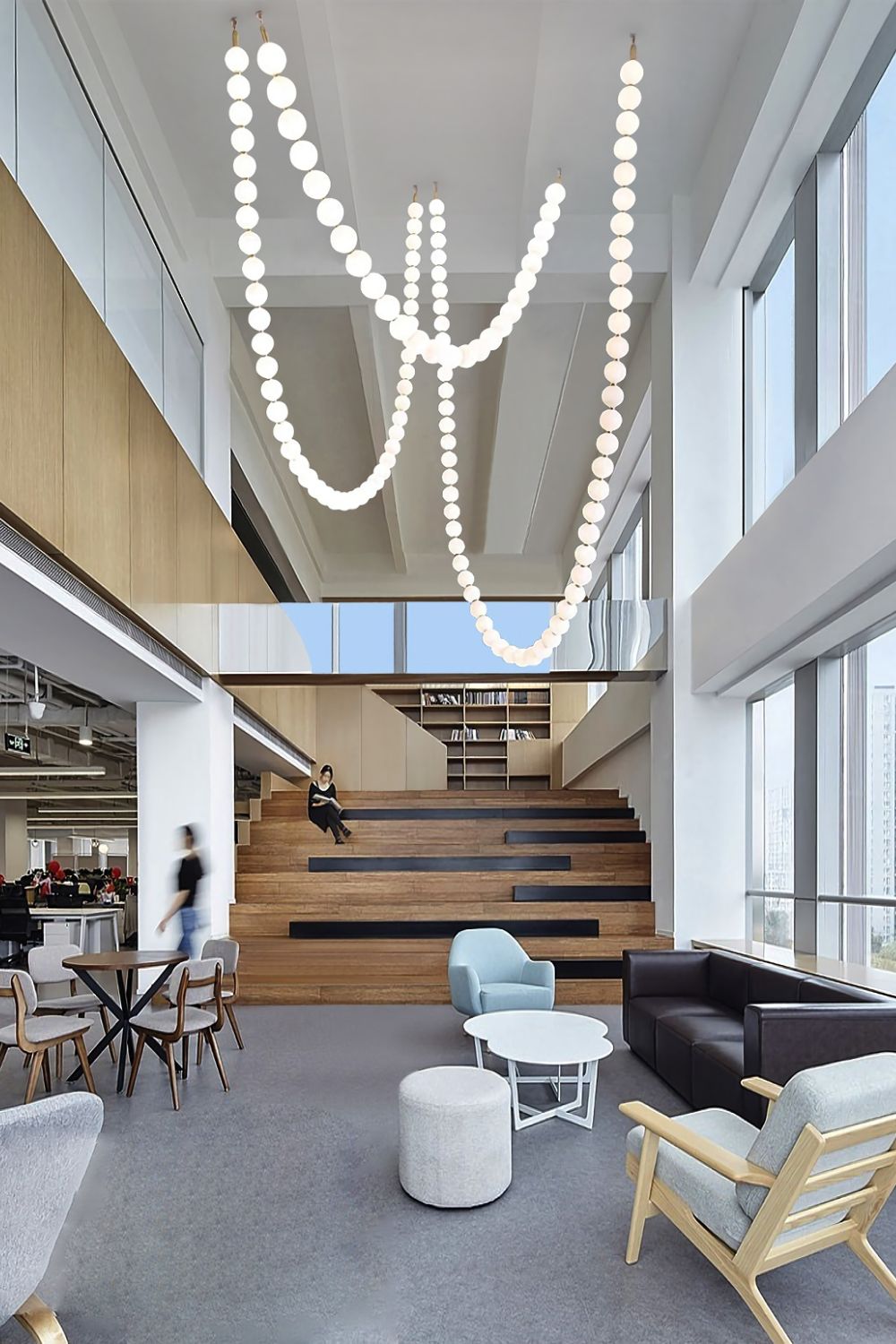 Pearl Necklace Chandelier