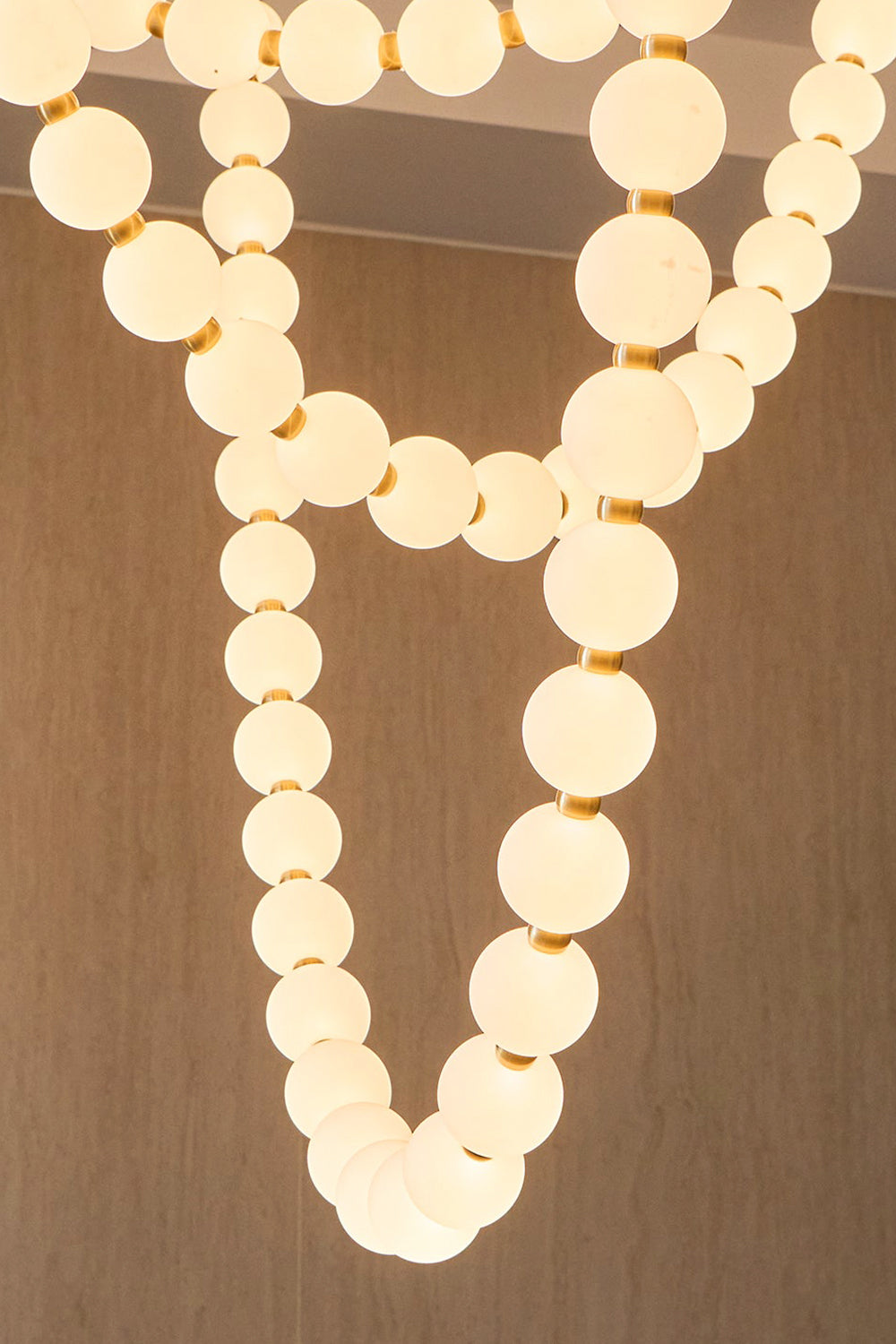 Pearl Necklace Chandelier