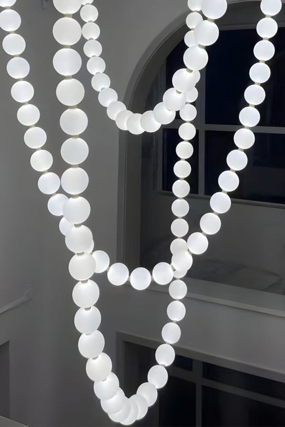 Pearl Necklace Chandelier 12cm