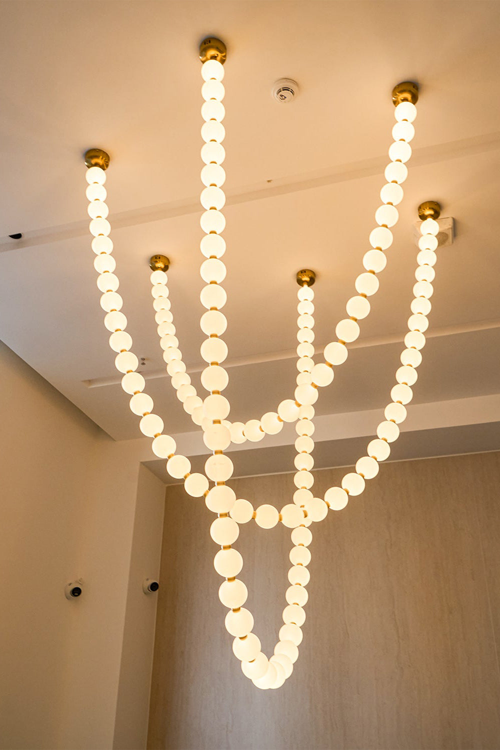 Pearl Necklace Chandelier