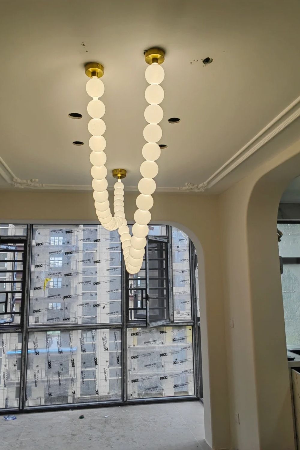 Pearl Necklace Chandelier 12cm