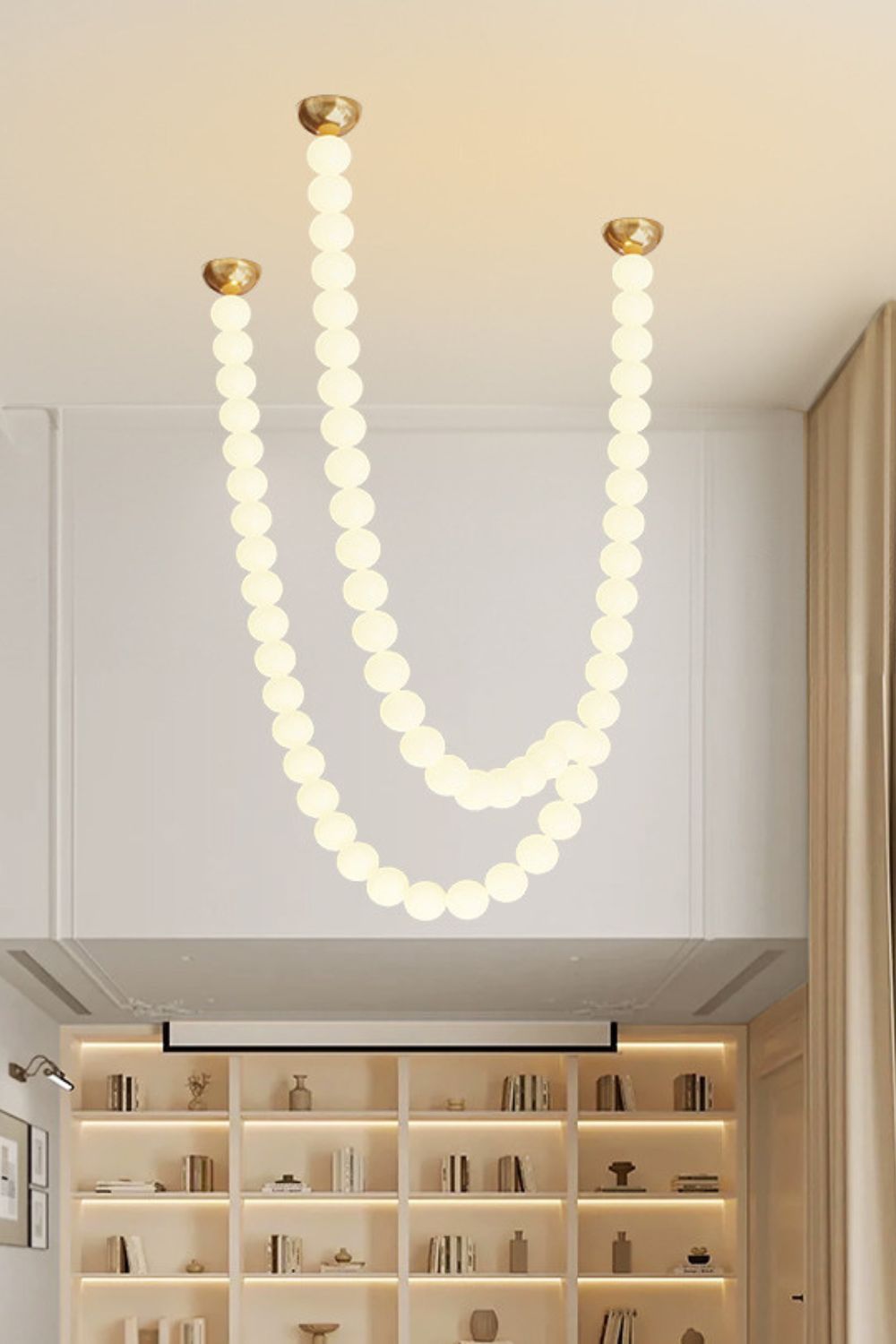 Pearl Necklace Chandelier 12cm