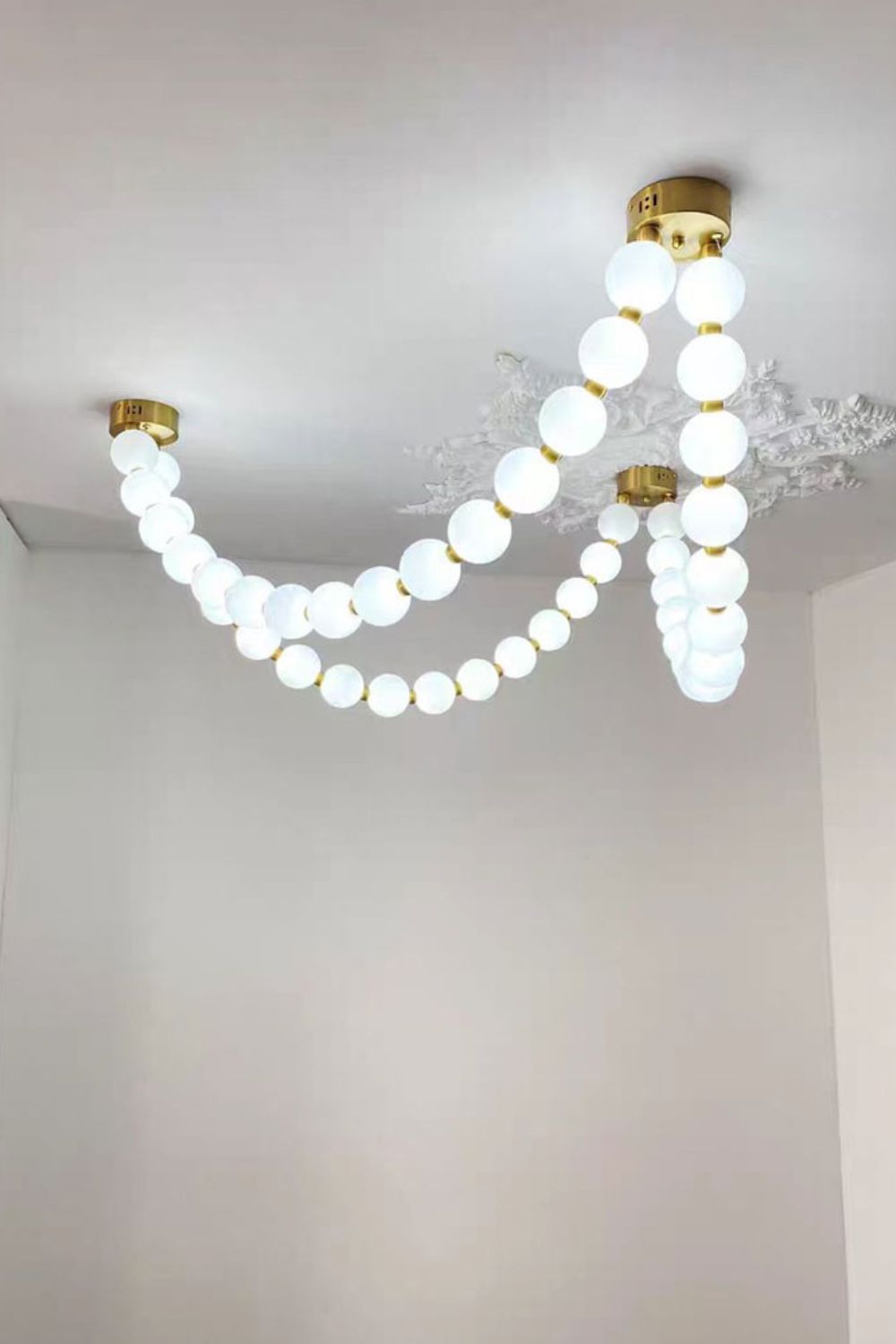 Pearl Necklace Chandelier 12cm