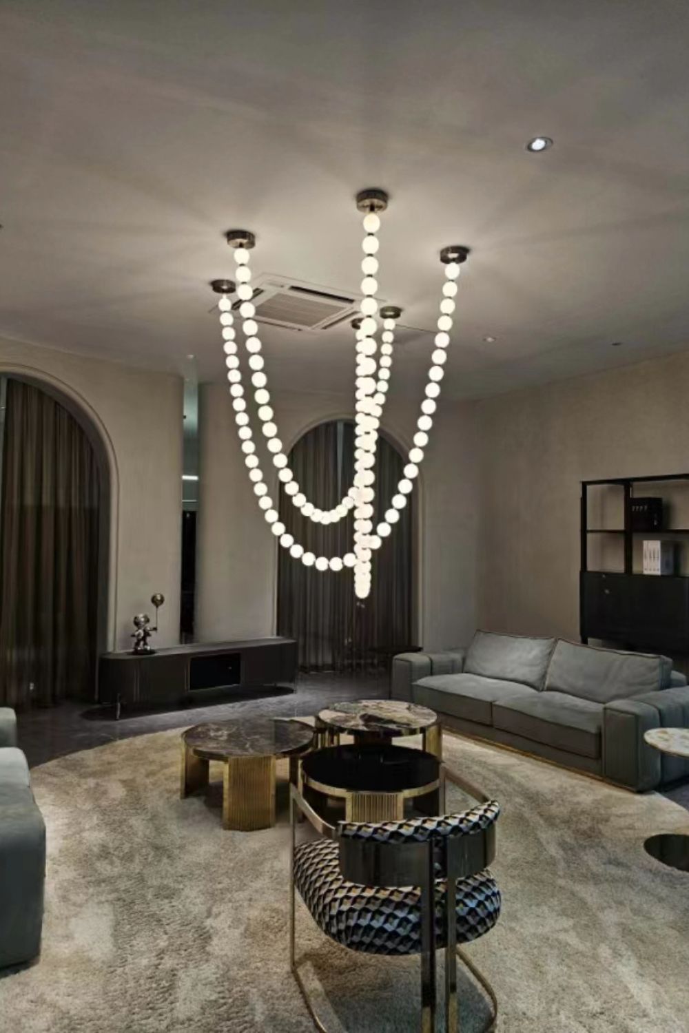 Pearl Necklace Chandelier 12cm