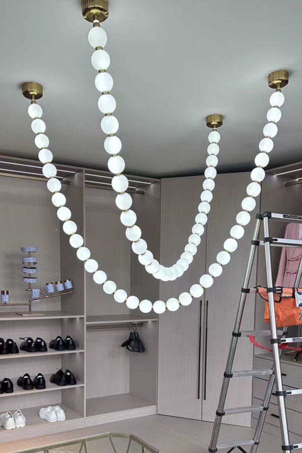 Pearl Necklace Chandelier 12cm