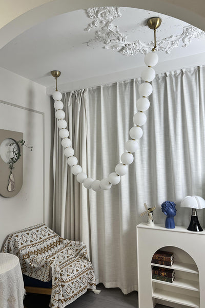 Pearl Necklace Chandelier