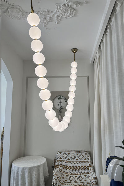 Pearl Necklace Chandelier