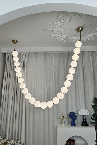 Pearl Necklace Chandelier