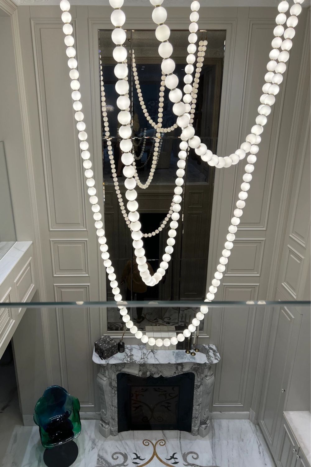 Pearl Necklace Chandelier 12cm