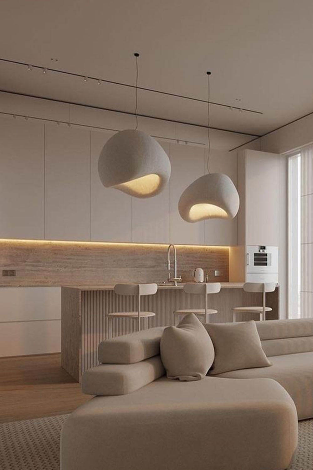Pebblestone Pendant Light