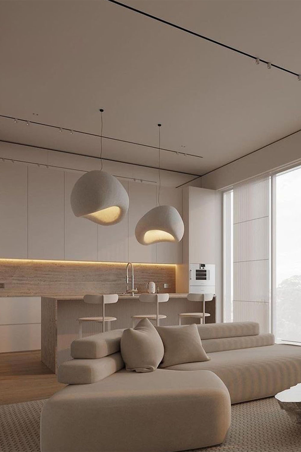 Pebblestone Pendant Light