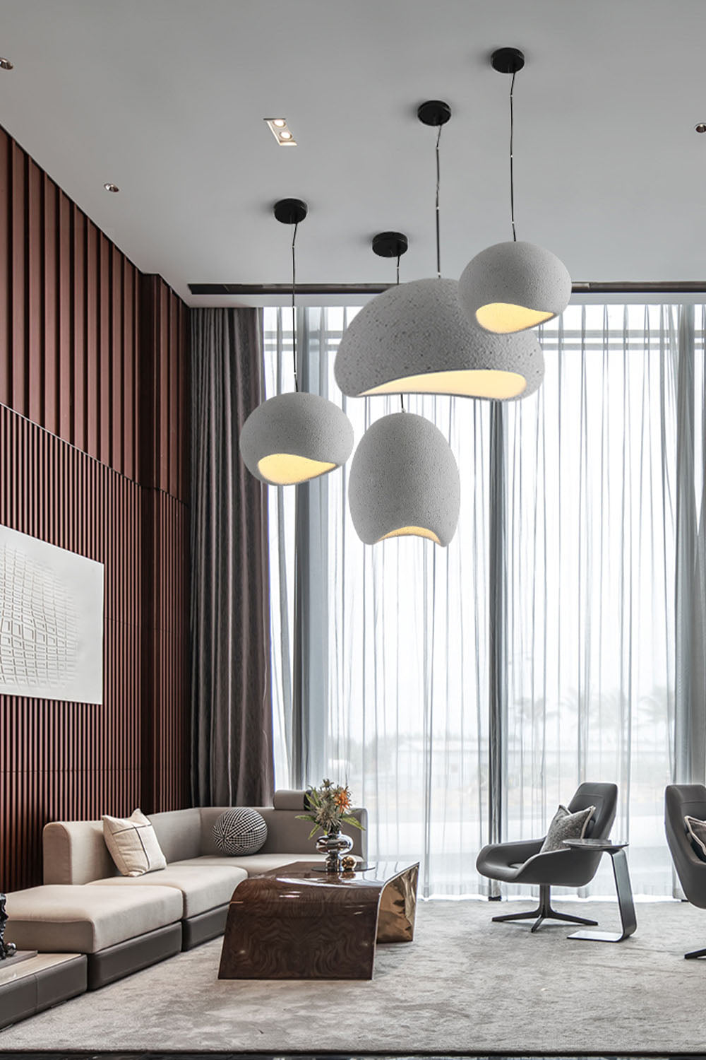Pebblestone Pendant Light