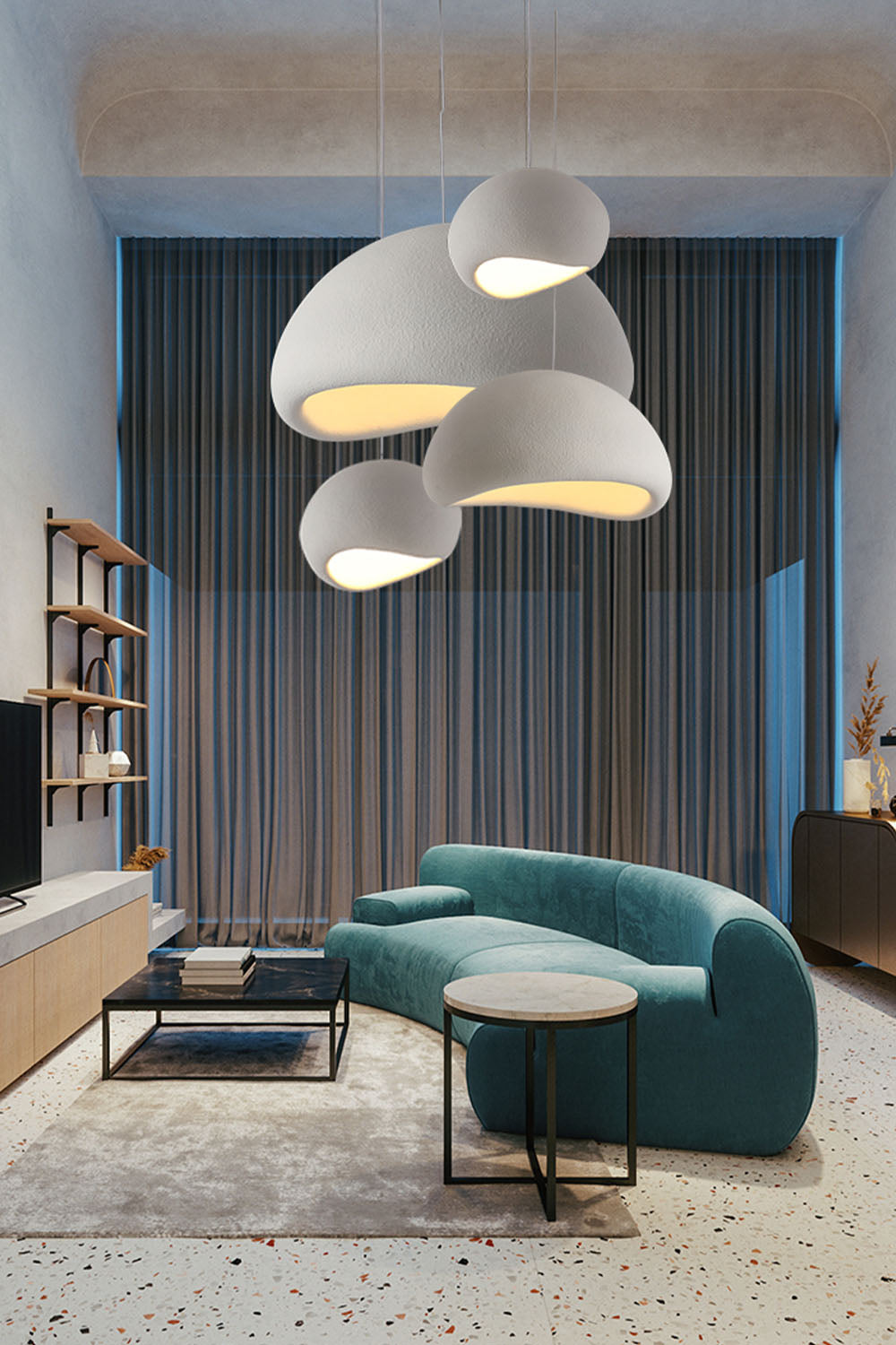Pebblestone Pendant Light