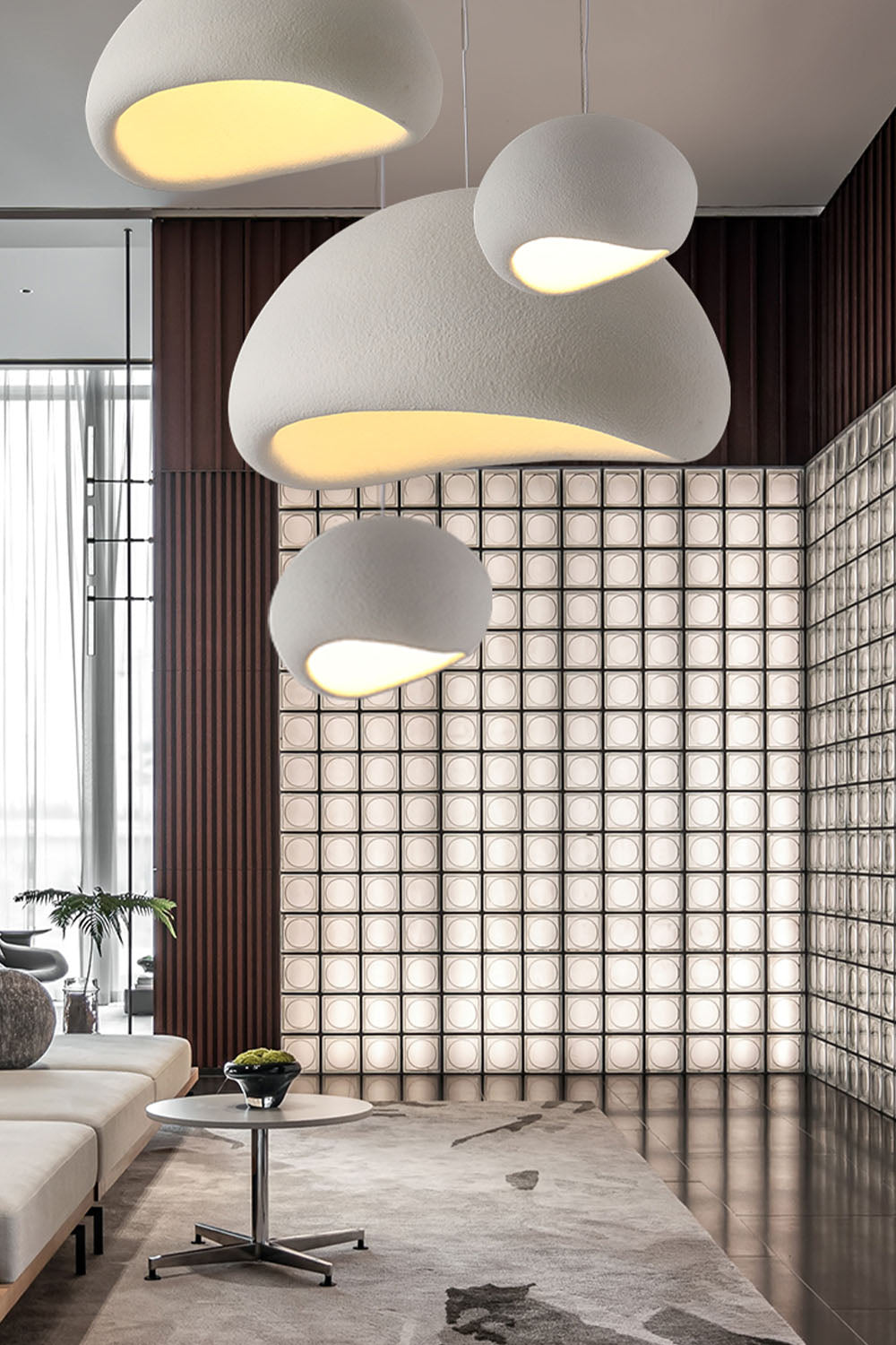 Pebblestone Pendant Light
