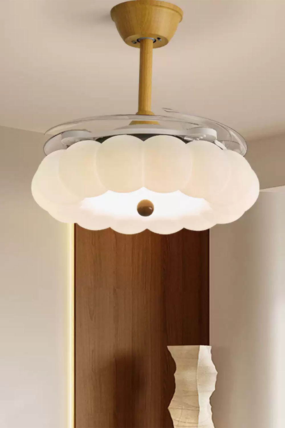 Petal Outline Fan Chandelier