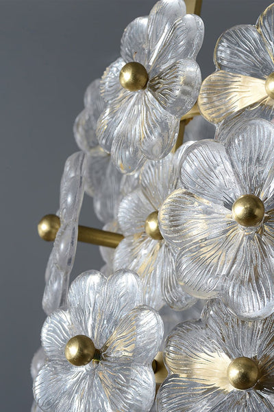 Petit Floral Glass Pendant Lamp - SamuLighting