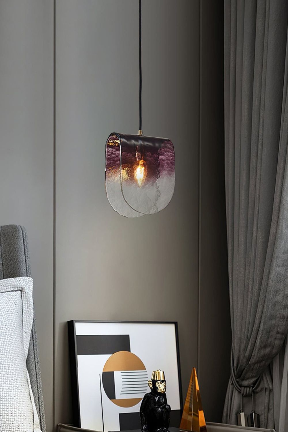 Planck Pendant Gradient Glass Light