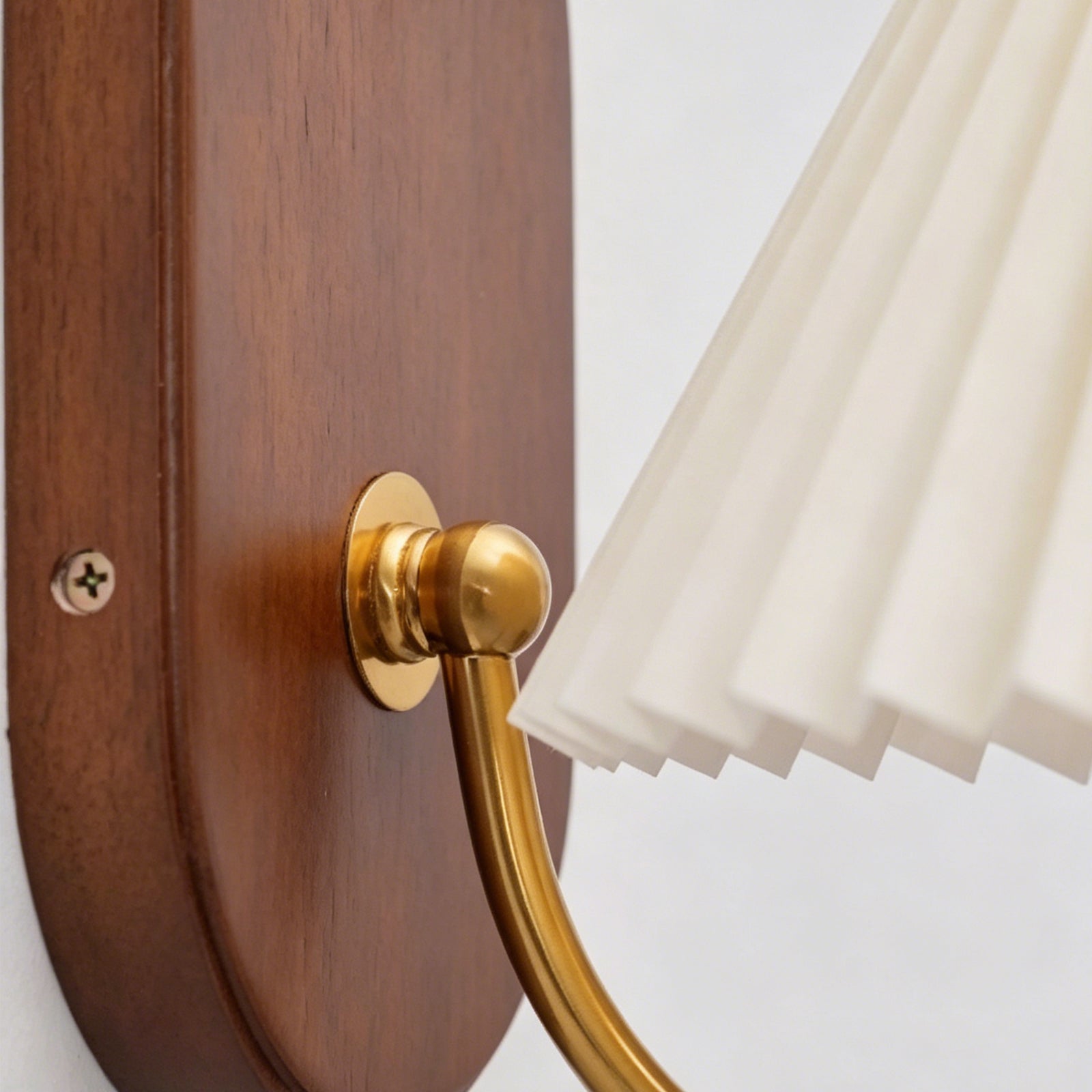 Oval Solid Wood Backplate