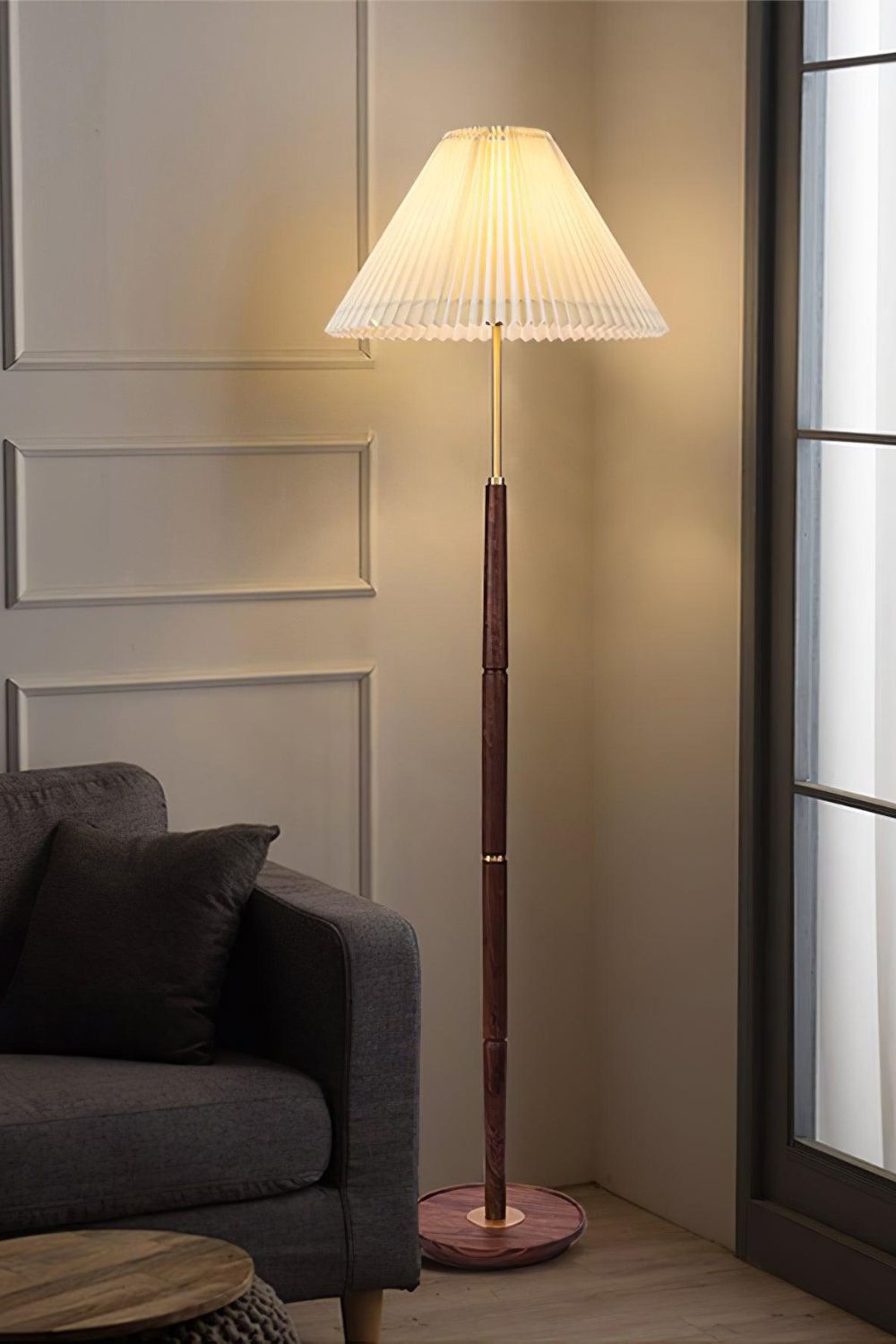 Pleated Floor Lamp - SamuLighting