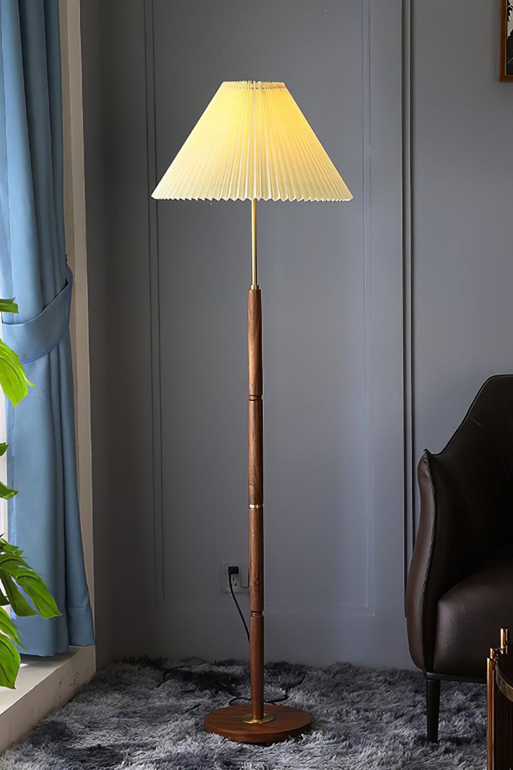 Pleated Floor Lamp - SamuLighting