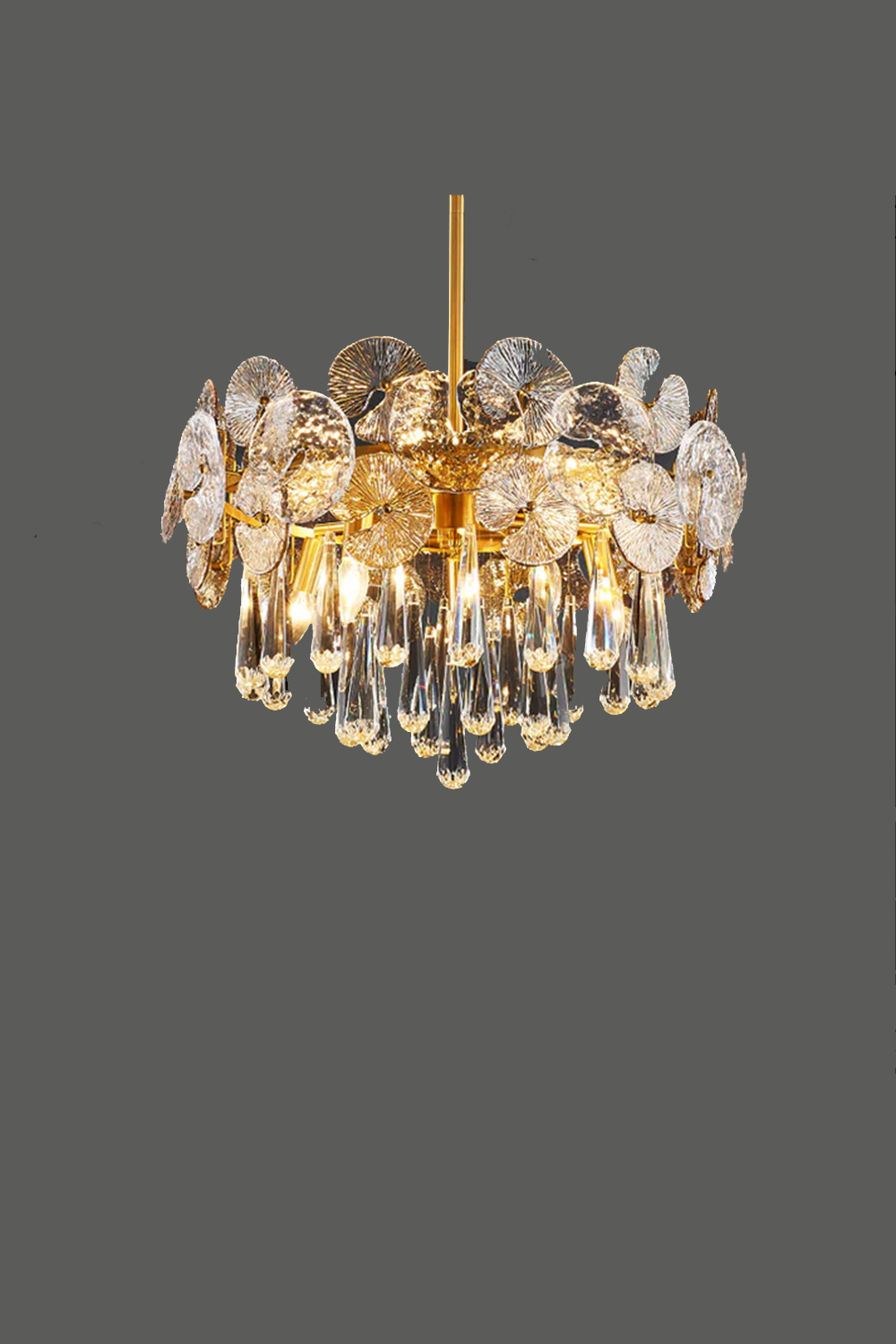 Postmodern Light Luxury Crystal Chandelier