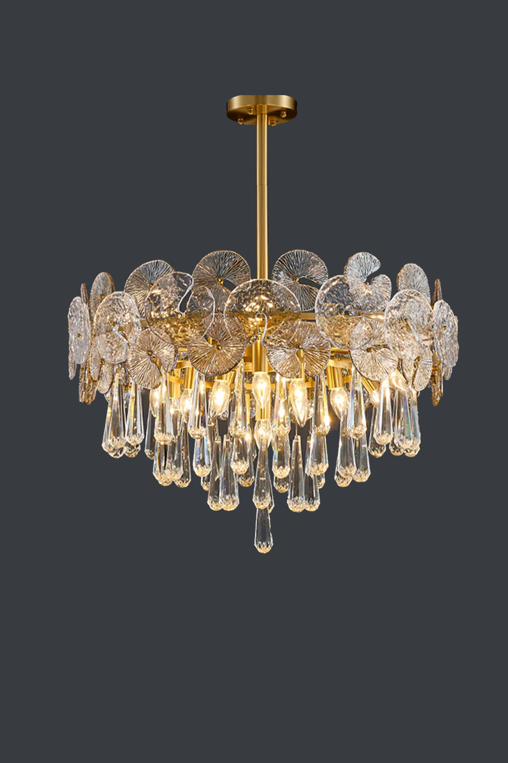 Postmodern Light Luxury Crystal Chandelier