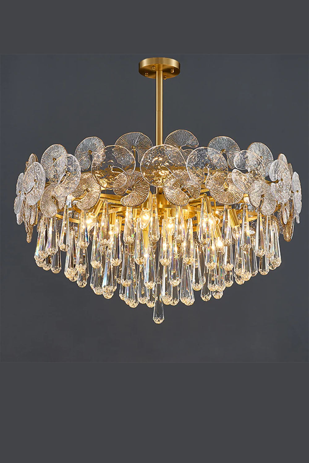 Postmodern Light Luxury Crystal Chandelier