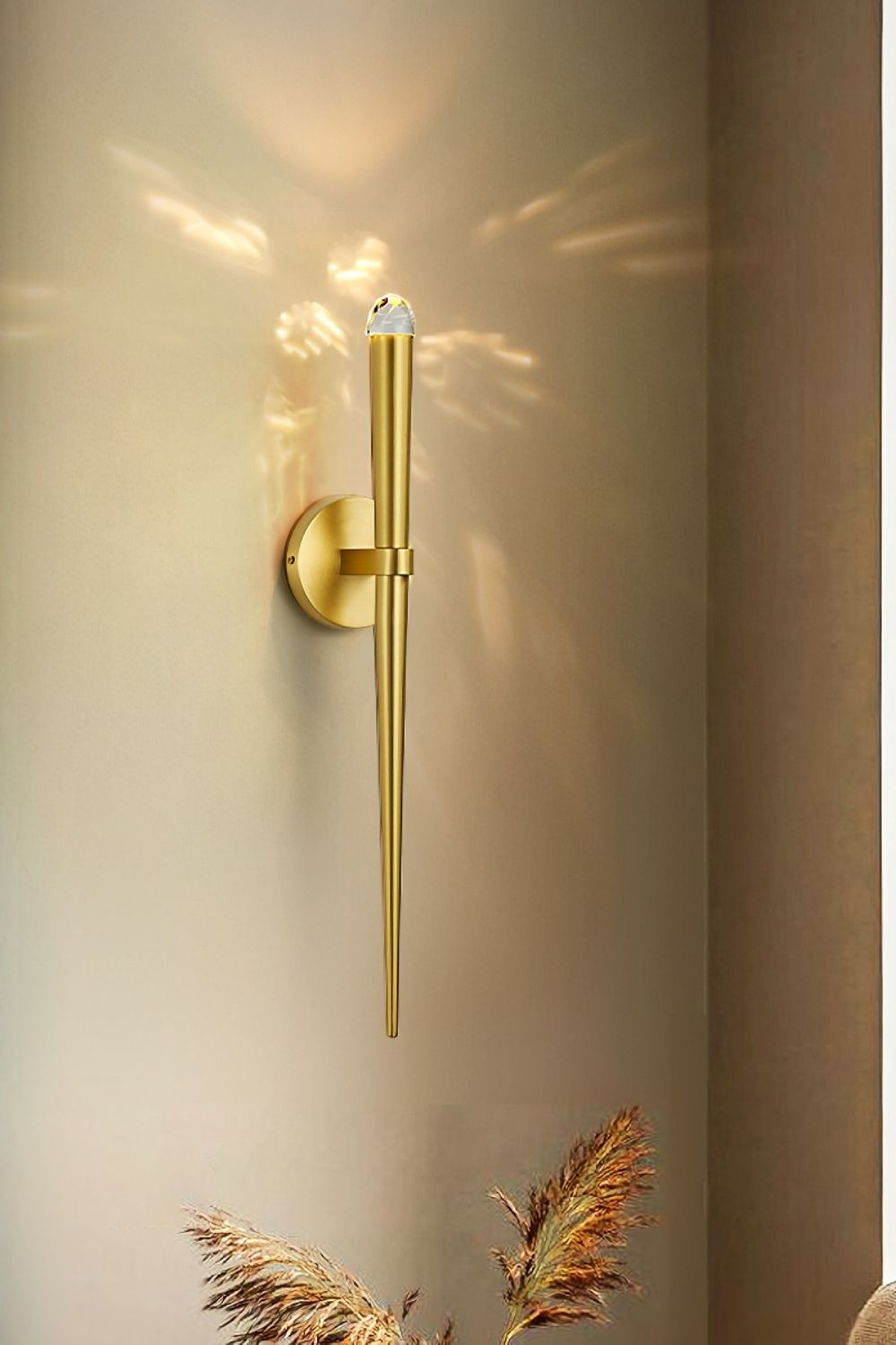Pure copper torch wall lamp-Samu Lighting - SamuLighting