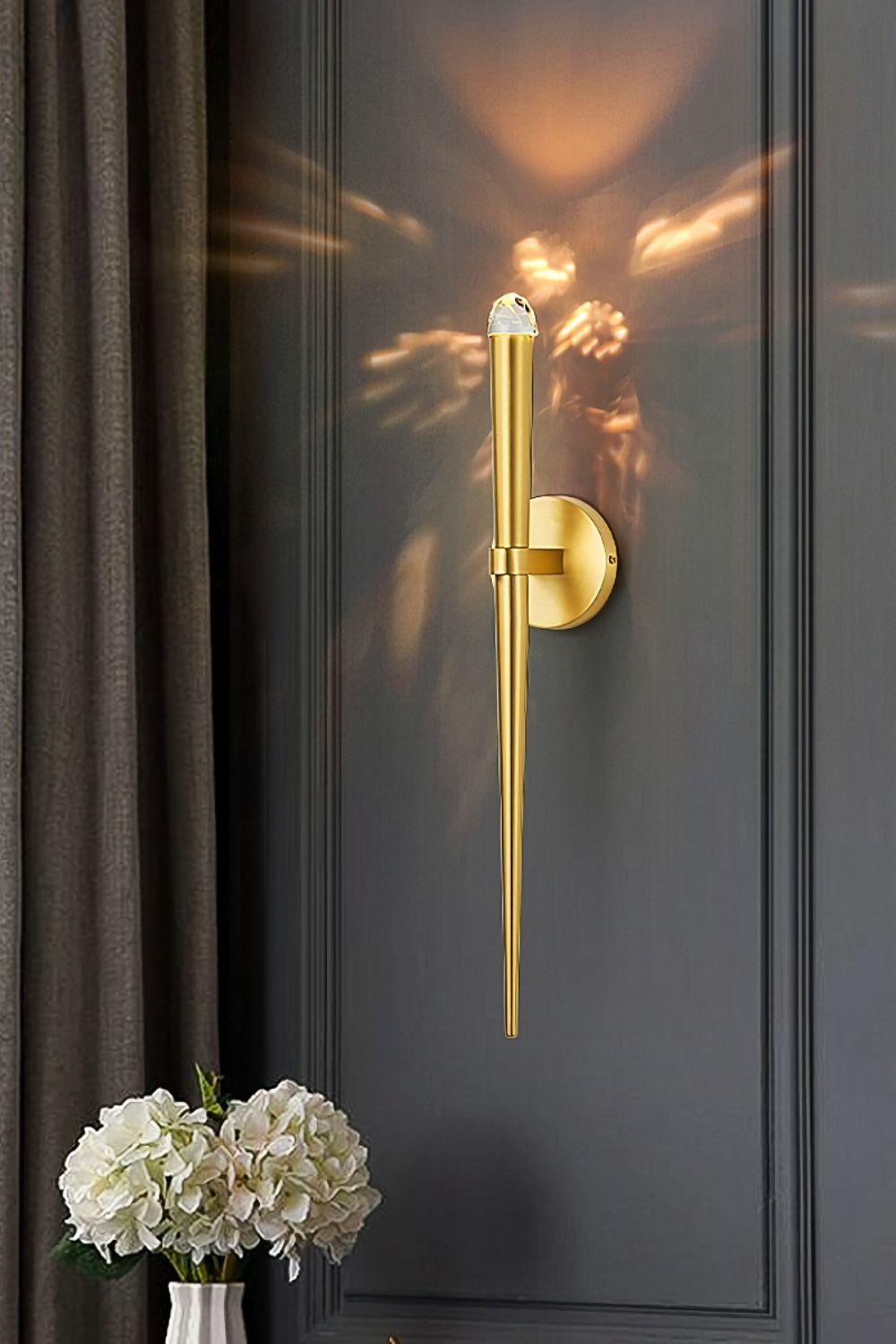 Pure copper torch wall lamp-Samu Lighting - SamuLighting