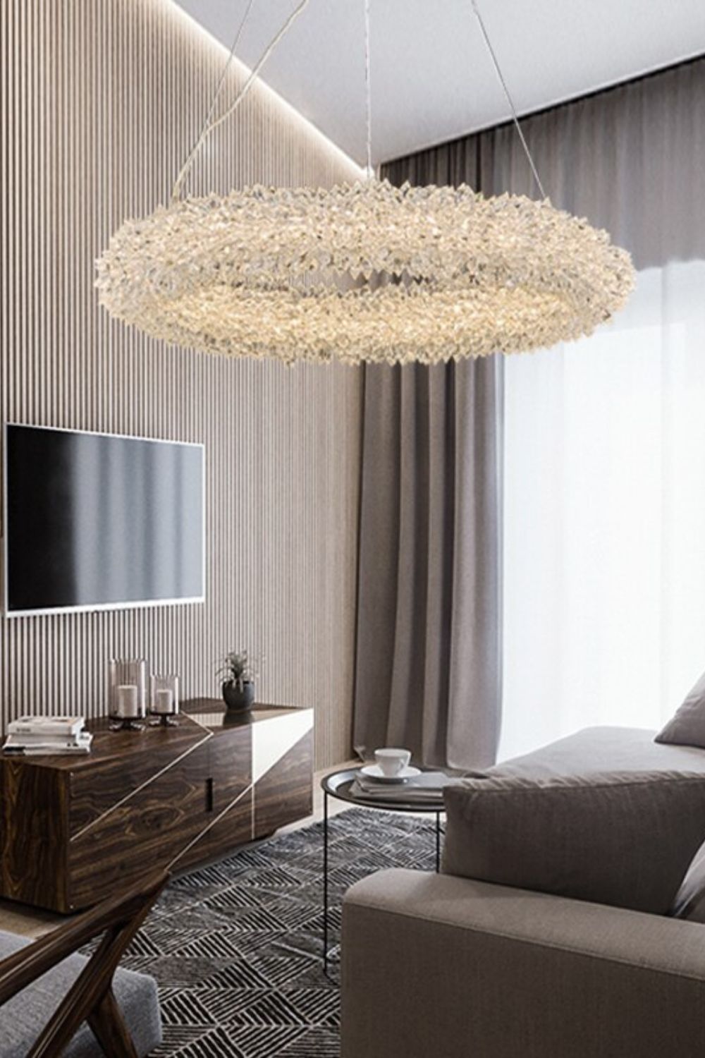 Quartz Crystal Chandelier - SamuLighting