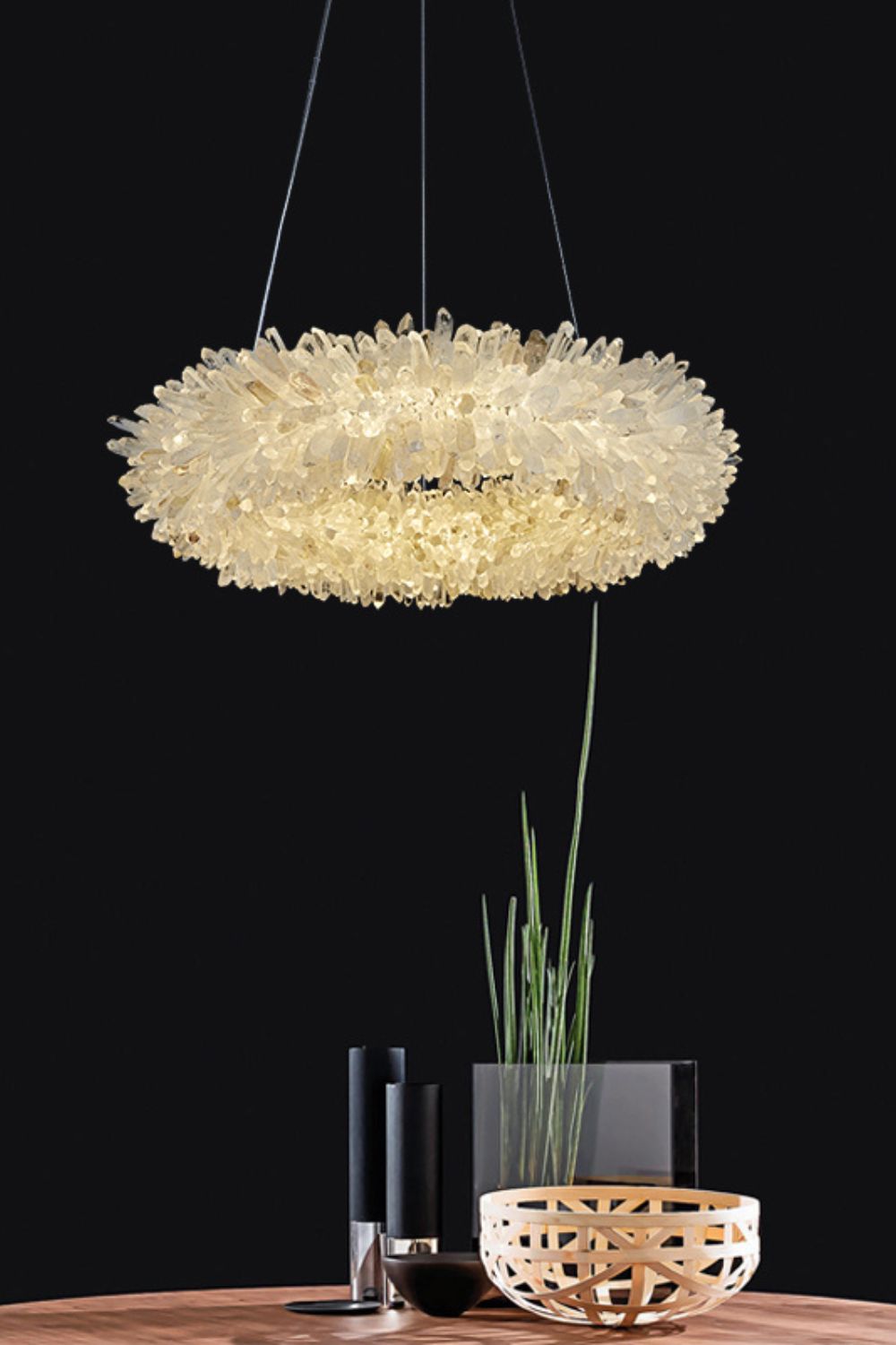 Quartz Crystal Chandelier - SamuLighting