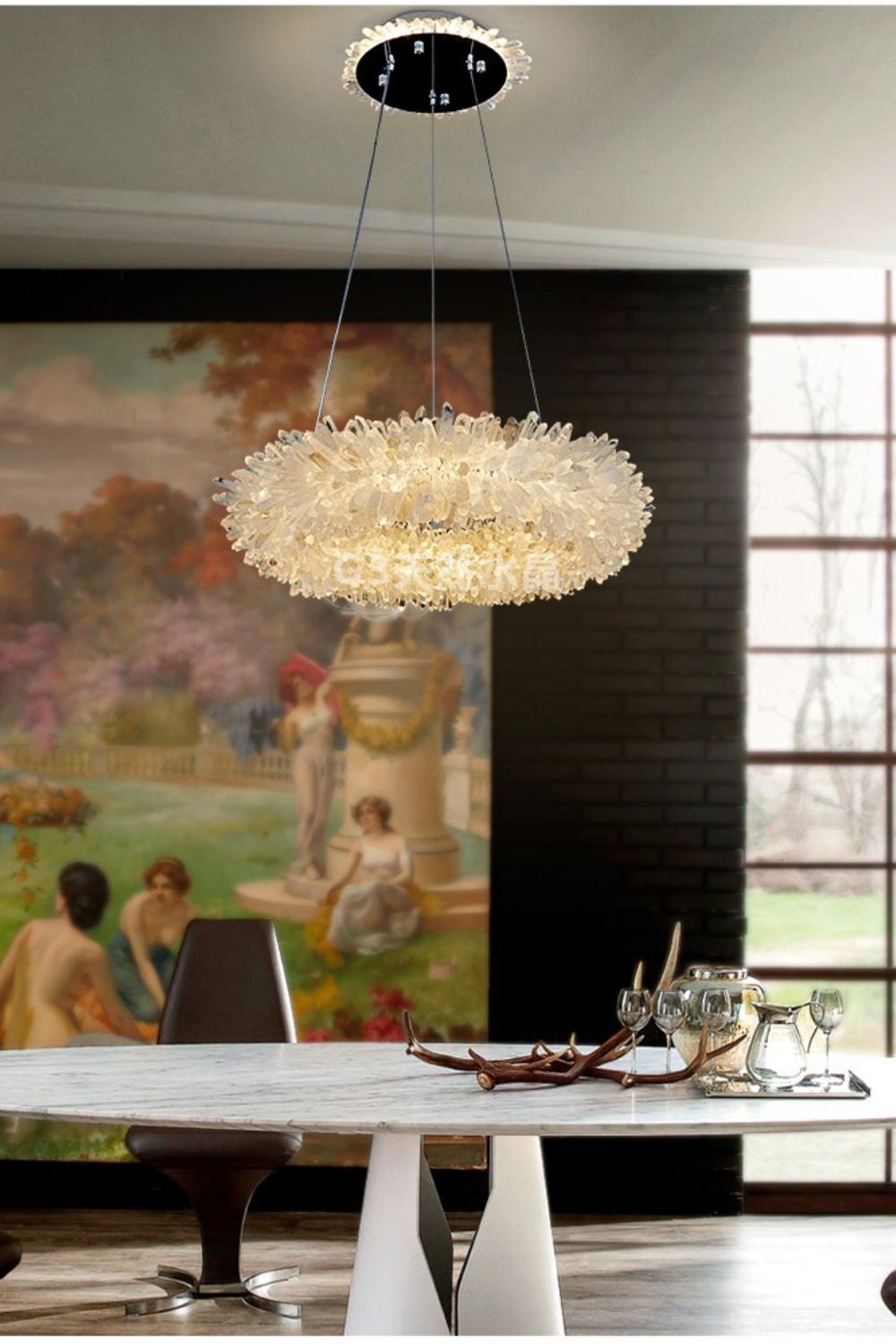 Quartz Crystal Chandelier - SamuLighting