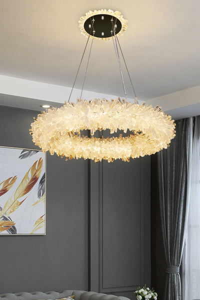 Quartz Crystal Chandelier - SamuLighting