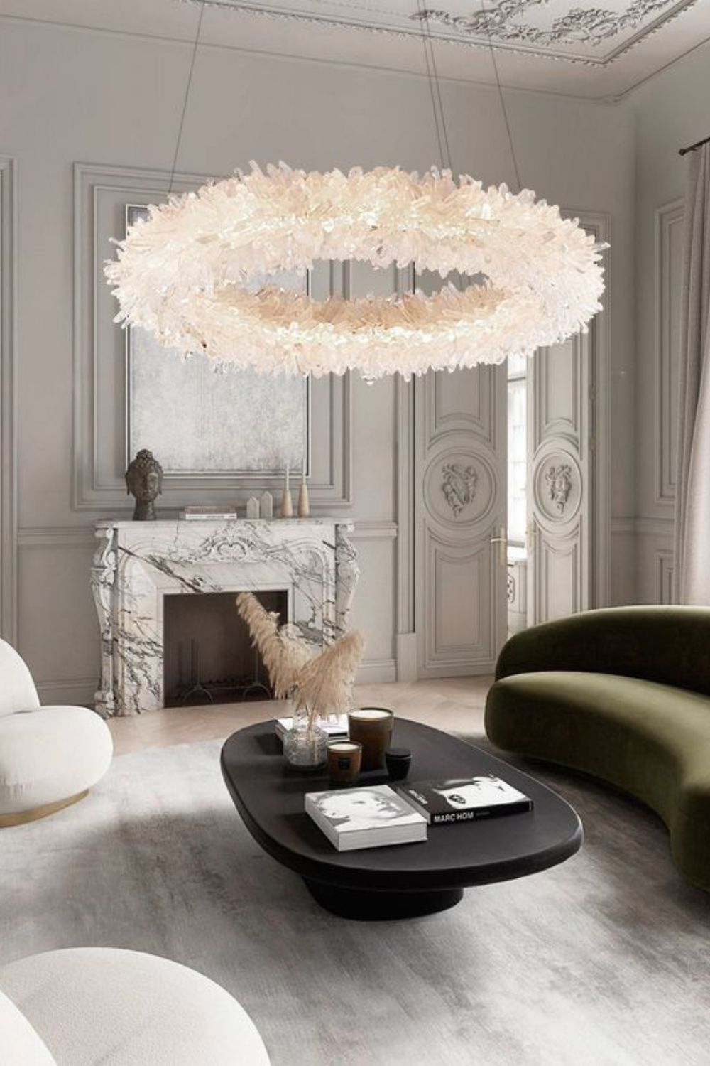 Quartz Crystal Chandelier - SamuLighting