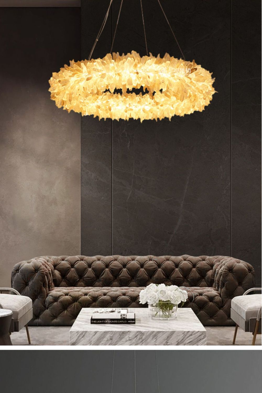 Quartz Crystal Chandelier - SamuLighting