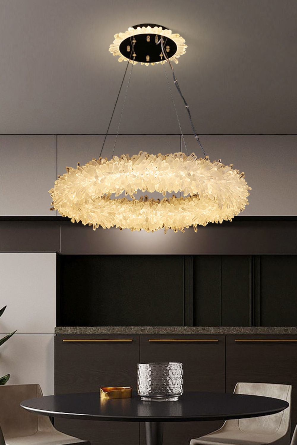 Quartz Crystal Chandelier - SamuLighting