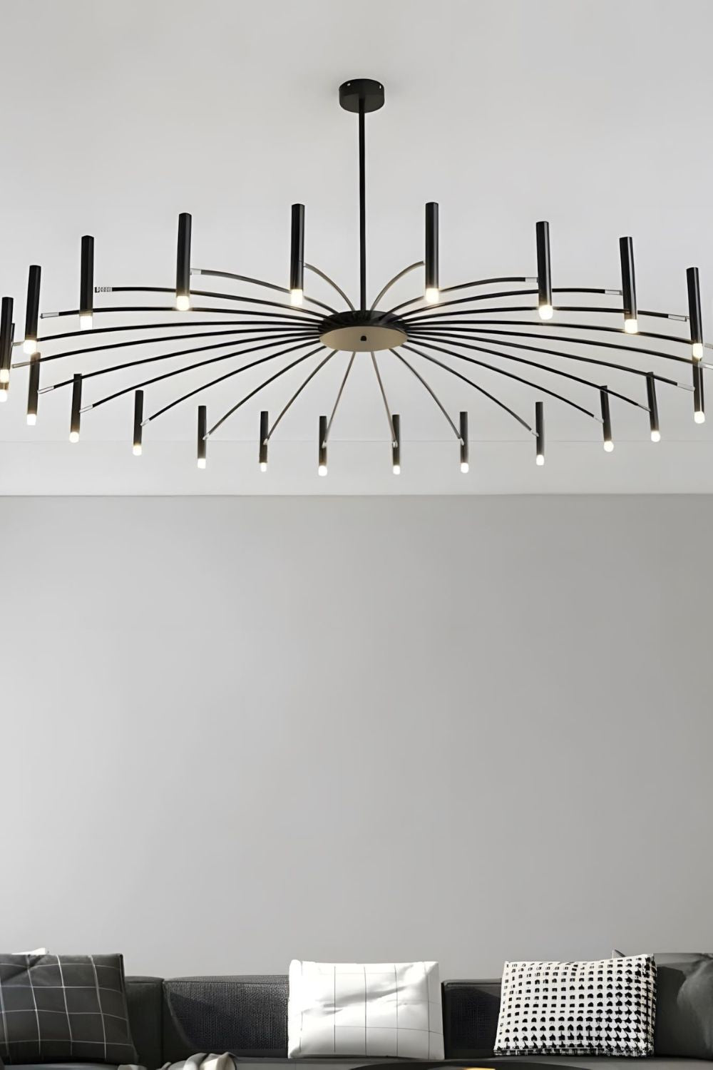 Radial Modern Chandelier