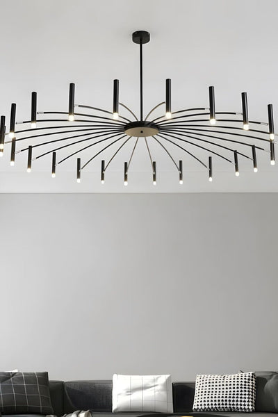 Radial Modern Chandelier