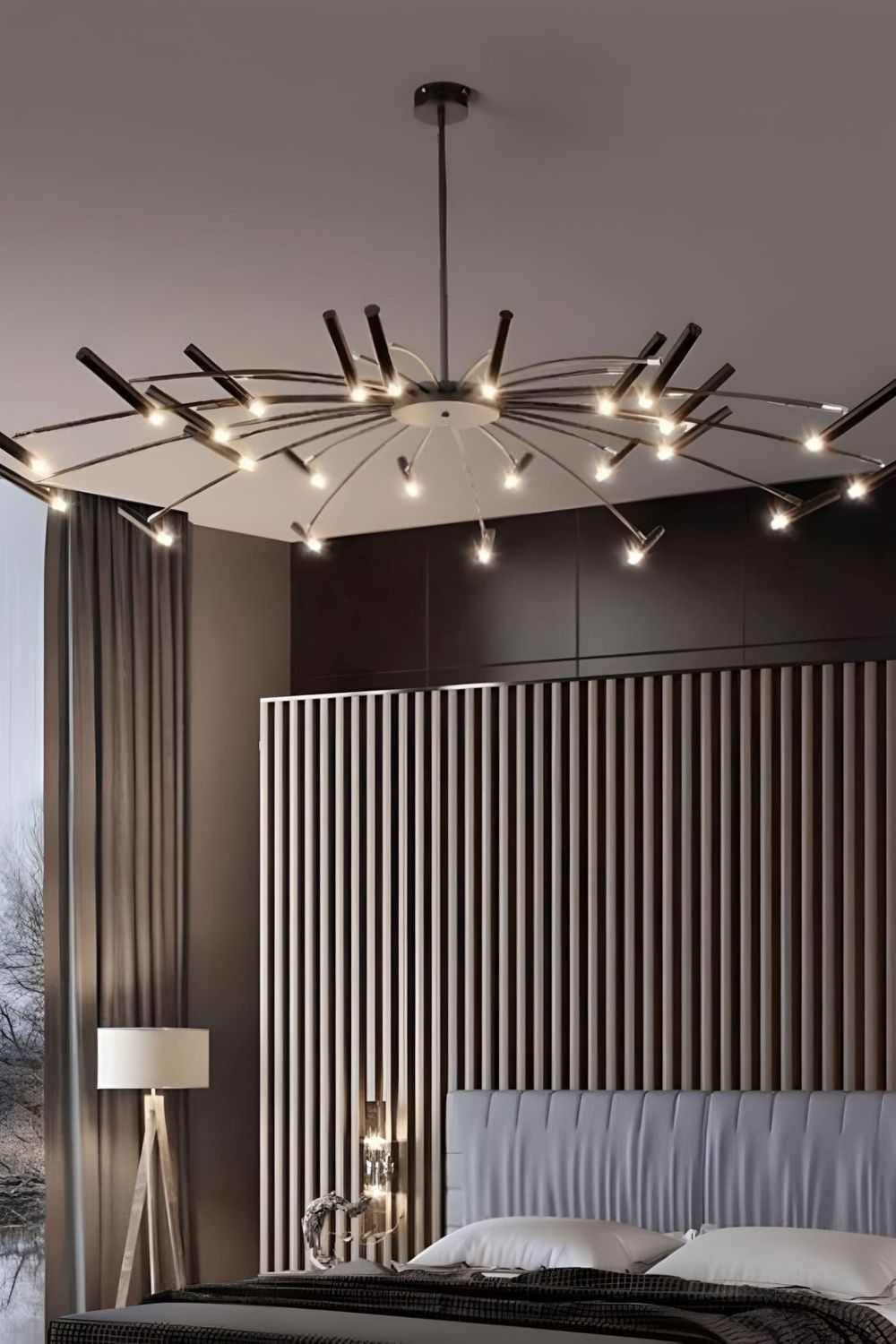 Radial Modern Chandelier