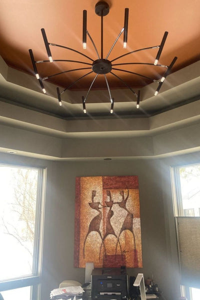 Radial Modern Chandelier