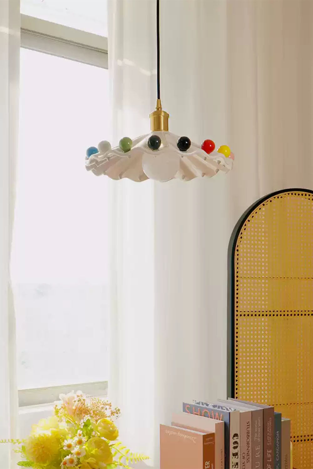 Dopamine Rainbow Wave Pendant Light